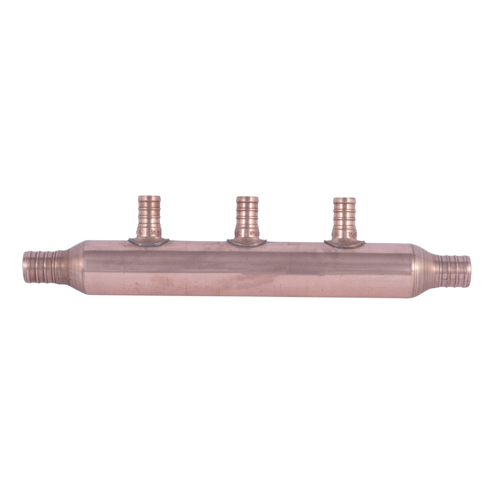 SharkBite 22784 3 Port Multi-Port Open Tee Manifold 3/4 in. Inlet x 1/2 in. Outlet - 2