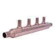 SharkBite 22786 4 Port Copper PEX Multi-Port Open Tee 3/4 in. Inlet x 1/2 in. Outlet