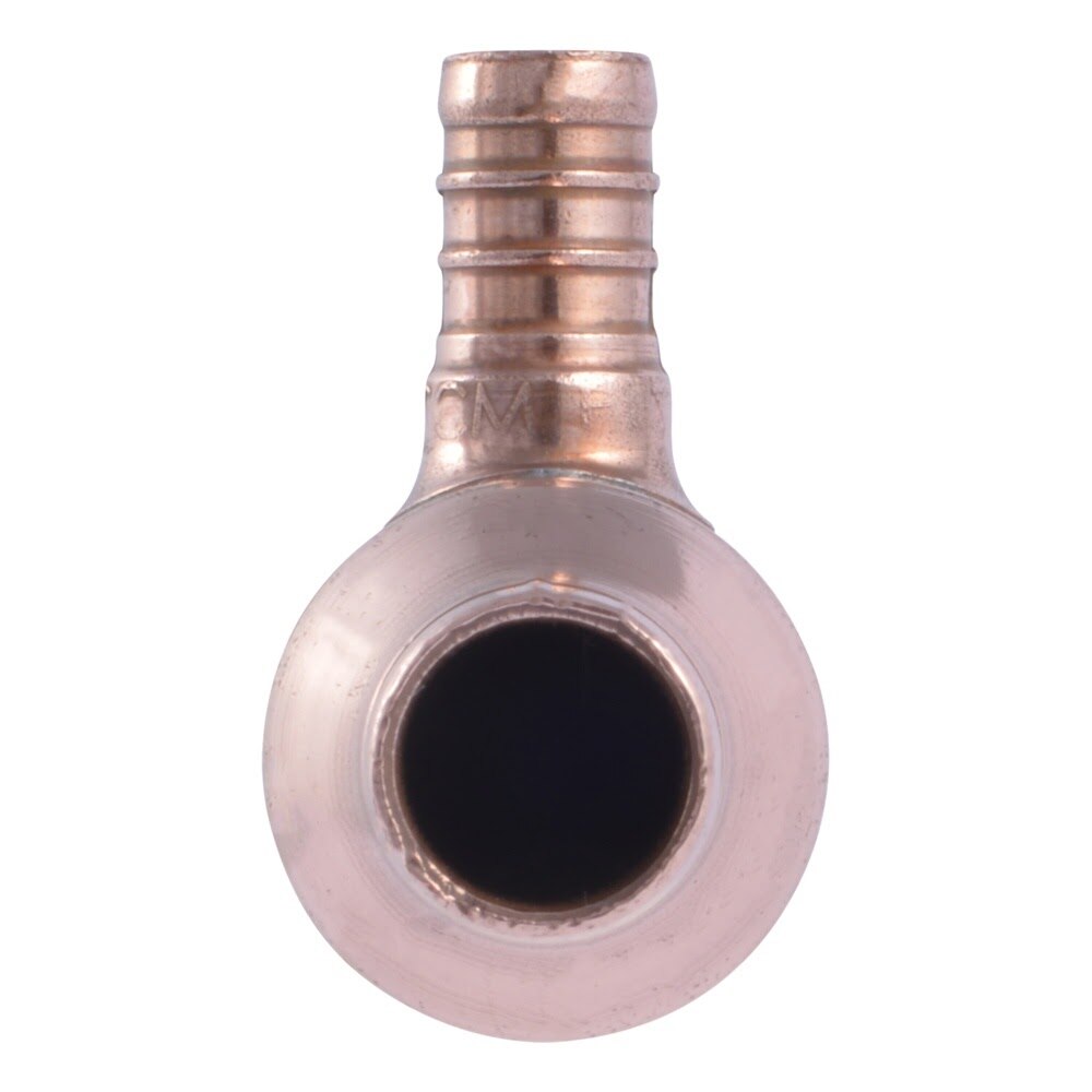 SharkBite 22789 8 Port Copper PEX Multi Port Closed Tee with 3/4 in Inlet and 1/2 in Outlets - 3