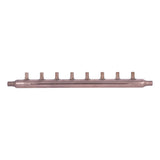 SharkBite 22790 3/4 in. Inlet x 1/2 in. Outlet Copper 8 Port Open PEX Manifold Fitting - 2