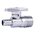 SharkBite 23061LF 1/2 in. x 1/2 in. MPT Lead Free Brass PEX Straight Stop Valve