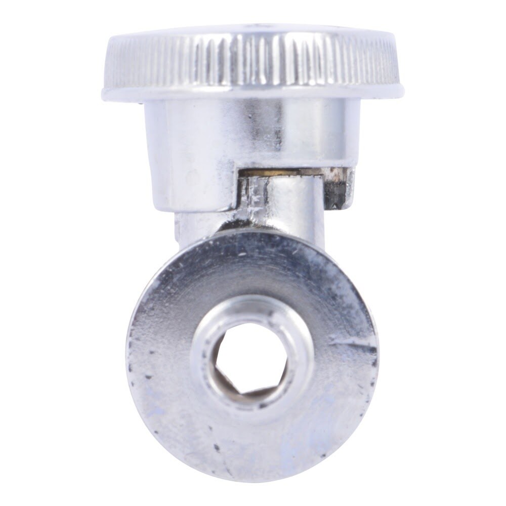 SharkBite 23062LF 1/2 in. x 3/8 in. Lead Free Brass Multi Turn Straight Stop Valve for PEX and PE RT - 3