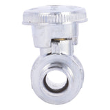 SharkBite 23063LF Half Inch x Half Inch Brass Barb Straight Stop Valve for PEX and PE-RT Pipe - 3