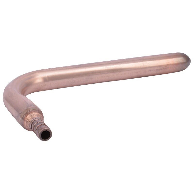 SharkBite 23069 3/8 in x 1/2 in Copper Stub-Out Elbow for Rough In Plumbing 4 in x 4 in