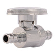 SharkBite 23382LF 3/8 in. x 3/8 in. Brass Quarter Turn Straight Stop Valve