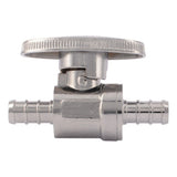 SharkBite 23382LF 3/8 in. x 3/8 in. Brass Quarter Turn Straight Stop Valve - 2