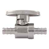 SharkBite 23382LF 3/8 in. x 3/8 in. Brass Quarter Turn Straight Stop Valve - 2