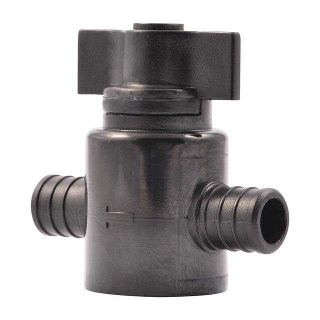 SharkBite 24607Z2 3/4 in Poly PEX Barb Ball Valve for Potable Water Systems (2 Pack)
