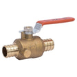 SharkBite 24613LF 3/4 in x 3/4 in PEX Barb Brass Quarter Turn Ball Valve with Drain