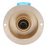 SharkBite 24620LF 1/2 in. Push-to-Connect x 3/4 in. MHT 90 Degree Quarter Turn Brass Hose Bibb - 3