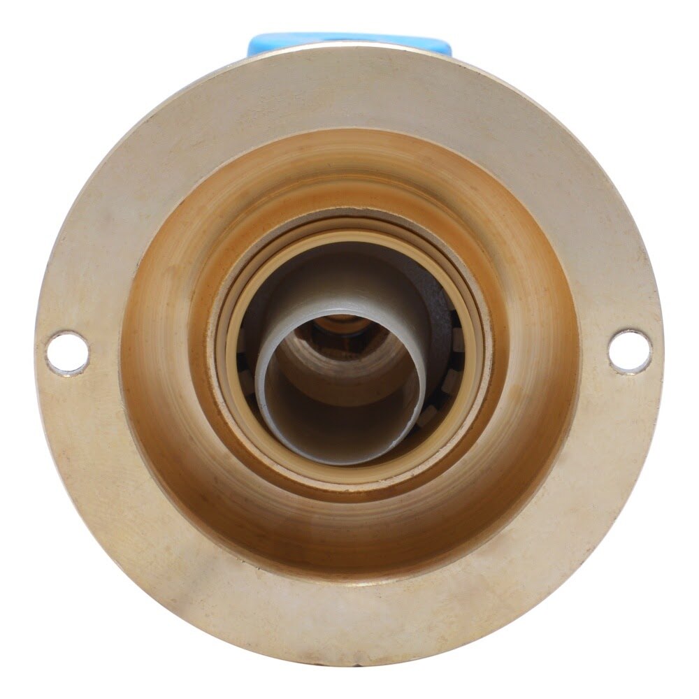 SharkBite 24621LF 3/4 in. Push-to-Connect x 3/4 in. MHT 90 Degree Quarter-Turn Hose Bibb - 3