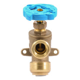 SharkBite 24623LF 3/4 in. Push-to-Connect x 3/4 in. Male Hose Thread Garden Valve with Mounting Tabs - 2