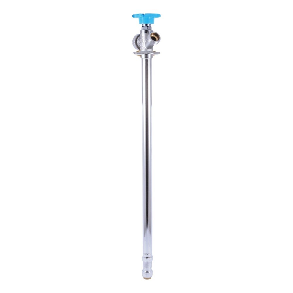 SharkBite 24628LF 1/2 in. Push-to-Connect x 3/4 in. MHT x 8 in. Frost-Free Anti-Siphon Sillcock Valve