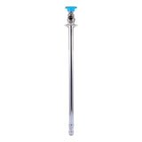 SharkBite 24628LF 1/2 in. Push-to-Connect x 3/4 in. MHT x 8 in. Frost-Free Anti-Siphon Sillcock Valve - 3