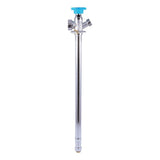 SharkBite 24629LF 1/2 in. Push-to-Connect x 3/4 in. MHT 10 in. Anti-Siphon Frost-Free Sillcock Valve - 2