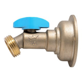 SharkBite 24631LF 3/4 in. Push to Connect x 3/4 in. MHT 45 Degree Quarter Turn No Kink Hose Bibb - 2