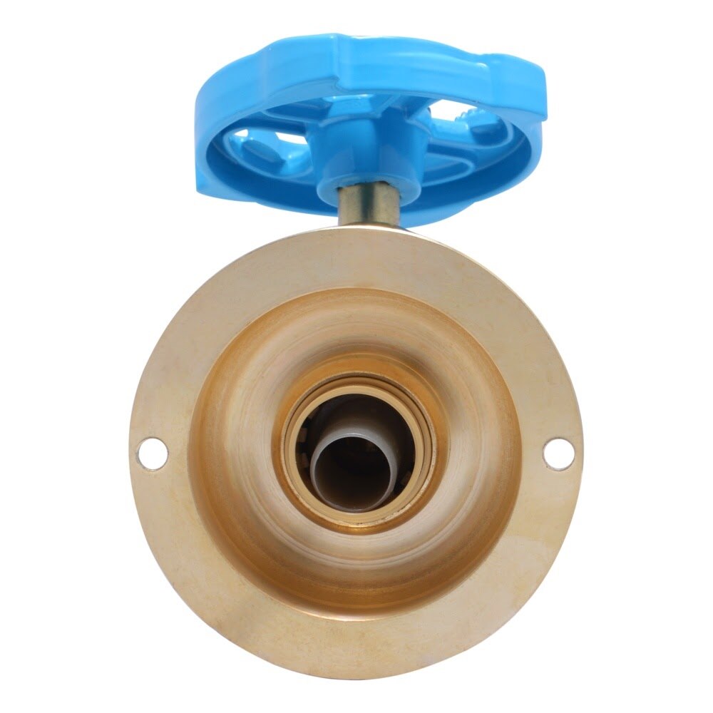 SharkBite 24632LF 1/2 in. Push-to-Connect x 3/4 in. MHT No-Kink 45 Degree Multi-Turn Hose Bibb - 3