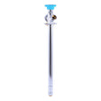 SharkBite 24636LF 1/2 in. Push-to-Connect x 3/4 in. MHT x 12 in. Brass Anti-Siphon Frost-Free Sillcock Valve