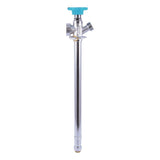 SharkBite 24636LF 1/2 in. Push-to-Connect x 3/4 in. MHT x 12 in. Brass Anti-Siphon Frost-Free Sillcock Valve - 2