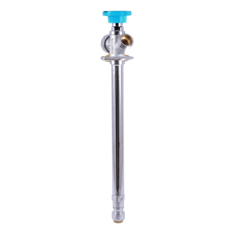 SharkBite 24637LF 1/2 in. Push-to-Connect x 3/4 in. MHT 15 in. Anti-Siphon Frost-Free Sillcock
