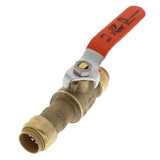 SharkBite 24735LF 1/2 in x 1/2 in Lead Free Slip Quarter Turn Full Port Push Fit Ball Valve - 2