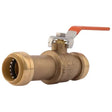 SharkBite 24737LF 1 in. x 1 in. Lead Free Slip Quarter Turn Ball Valve for Copper and CPVC