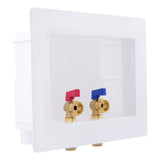 SharkBite 24763 1/2 in. Push-to-Connect x 3/4 in. MHT Washing Machine Outlet Box