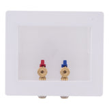 SharkBite 24763 1/2 in. Push-to-Connect x 3/4 in. MHT Washing Machine Outlet Box - 2