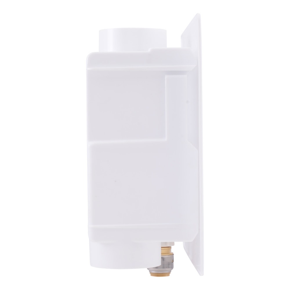 SharkBite 24763 1/2 in. Push-to-Connect x 3/4 in. MHT Washing Machine Outlet Box - 3