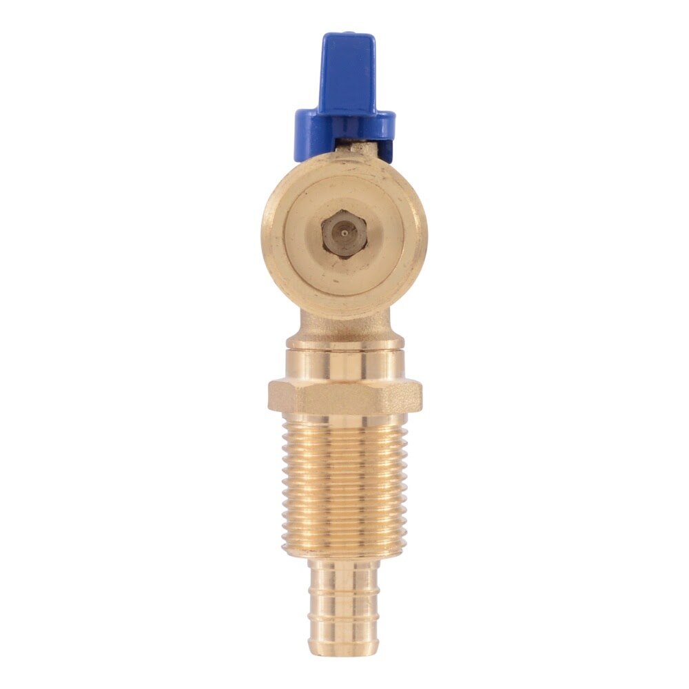 SharkBite 24813A Half Inch Brass Crimp Washing Machine Valve for Cold Water PEX - 2