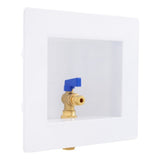 SharkBite 25032 Ice Maker Outlet Box 1/2 in. Push-to-Connect x 1/4 in. OD Compression