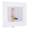 SharkBite 25033 Ice Maker Outlet Box with Water Hammer Arrestor 1/2 in PTC x 1/4 in OD Compression