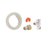 SharkBite 25088 Toilet Connection Kit with Angle Stop 1/4 in. x 5 ft. PEX Pipe - 2