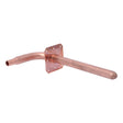SharkBite 25094A 1/2 in x 1/2 in Copper Stub-Out Elbow with 4 in x 8 in Bracket