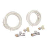SharkBite 25538 Faucet Connection Kit with 1/2 in. x 1/4 in. Straight Stops