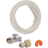 SharkBite 25539 Toilet Installation Kit with Straight Stop and 5 ft PEX Pipe - 2