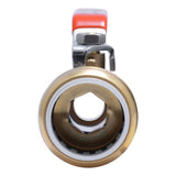 SharkBite 25550LF 3/4 in. PVC x 3/4 in. CTS Quarter-Turn Transition Ball Valve Lead Free - 3