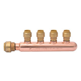 SharkBite 25553LF 3/4 in. x 1/2 in. Outlet 3-Port Closed Push-to-Connect Manifold - 2