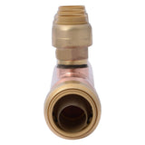 SharkBite 25553LF 3/4 in. x 1/2 in. Outlet 3-Port Closed Push-to-Connect Manifold - 3
