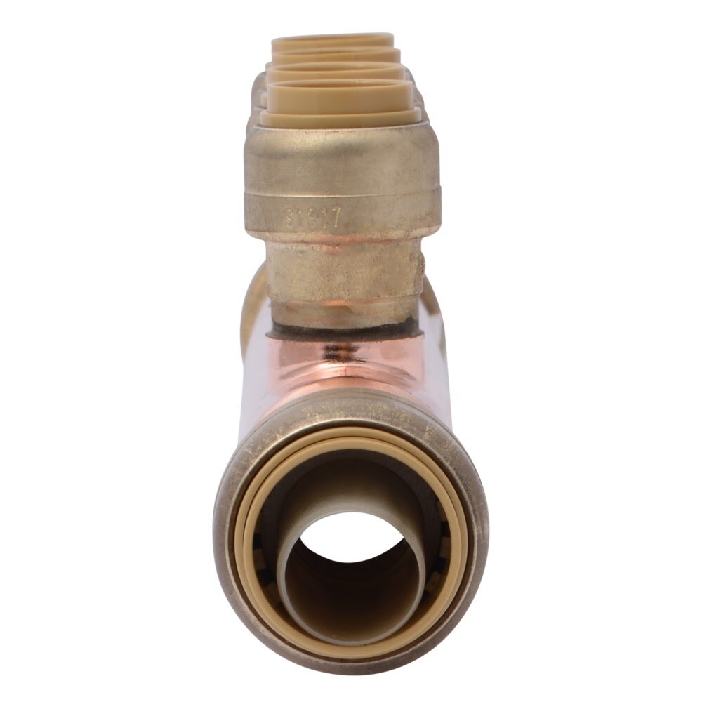 SharkBite 25554LF 3/4 in. x 1/2 in. Outlet 4-Port Open Push-to-Connect Manifold - 3