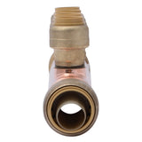 SharkBite 25554LF 3/4 in. x 1/2 in. Outlet 4-Port Open Push-to-Connect Manifold - 3