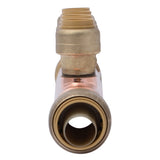 SharkBite 25554LF 3/4 in. x 1/2 in. Outlet 4-Port Open Push-to-Connect Manifold - 3