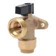 SharkBite 25560LF 1/2 in. Push-to-Connect x 3/4 in. MHT Washing Machine Angle Valve