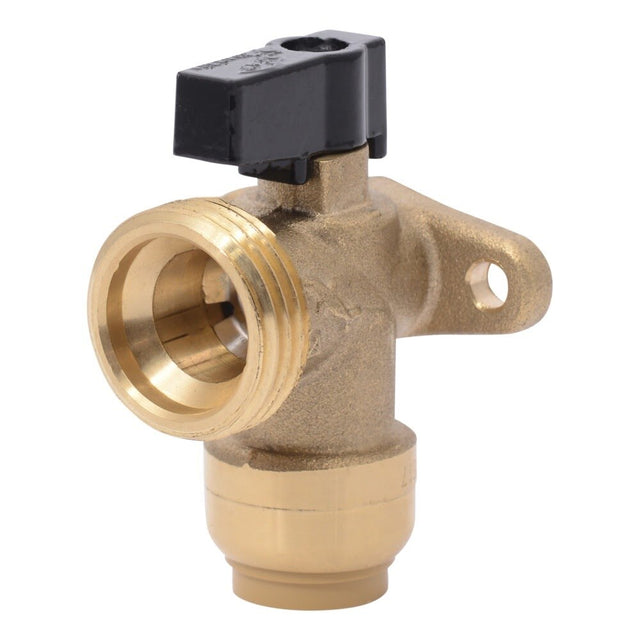 SharkBite 25560LF 1/2 in. Push-to-Connect x 3/4 in. MHT Washing Machine Angle Valve