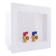 SharkBite 25739 Washing Machine Outlet Box with 1/2 in. PEX Crimp x 3/4 in. MHT
