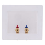 SharkBite 25739 Washing Machine Outlet Box with 1/2 in. PEX Crimp x 3/4 in. MHT - 2