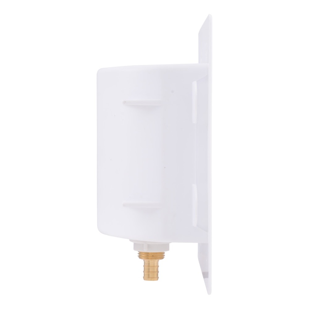 SharkBite 25740 1/2 in. PEX Crimp x 1/4 in. OD Compression Ice Maker Outlet Box - 3