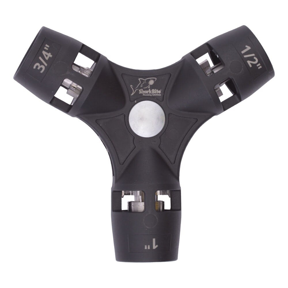 SharkBite 25829 EvoPEX Chamfer and Deburr Tool for 1/2 in. to 1 in. PEX Pipe - 2