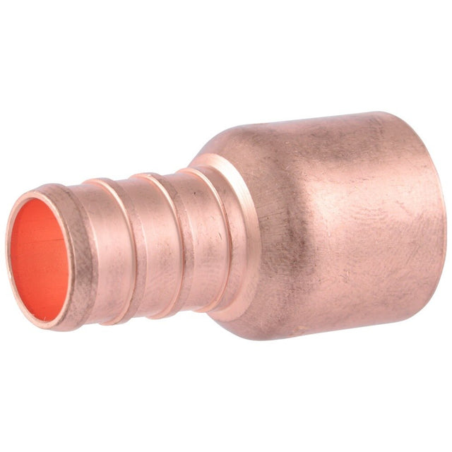 SharkBite CUC600LF 1/2 in x 1/2 in PEX Barb Copper Sweat Female Adapter Fitting