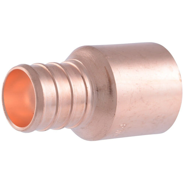 SharkBite CUC606LF 3/4 in x 3/4 in PEX Barb Copper Sweat Female Adapter